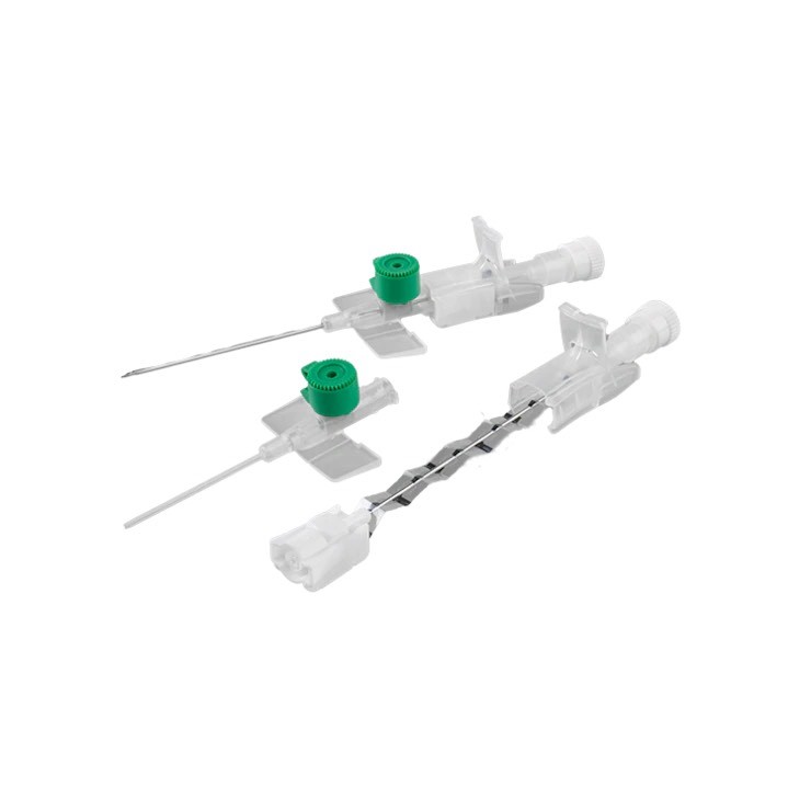 Канюля внутрішньовенна із захищеною голкою BD Venflon™ ProSafety 18G(Г)1.3x45 mm(мм) 103ml/min( мл/хв) з матеріалу BD Vialon™,колірне кодування- зелений